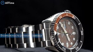 Обзор часов Seiko SRPJ47K1. Японские механические наручные часы. AllTime