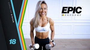 Caroline Girvan - PUMPED UP Arms & Core Workout - Dumbbells | EPIC Endgame Day 18