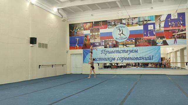 ЖП 1сп р-д, Воробьева Полина - Морозова Валерия, ДК Маш-ль, Темповое упражнение
