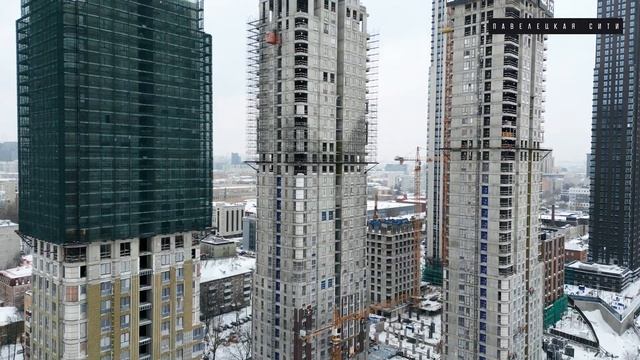 Небоскрёбы ЖК «Павелецкая Сити»