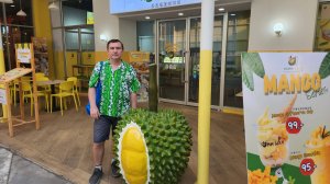 Дуриан кафе в Централ Марина на севере Паттайя🌴 🍕 🍌 🥥 🍍