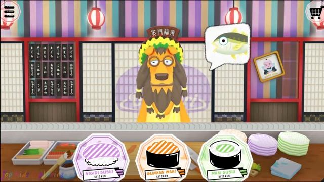 24/7 Learning Sushi Cocks for Kids educational tutorials master sushi - cooking games for children