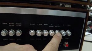 telefunken V-201 amplifer + tuner test