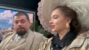 Бэкстэйдж со съемок исторической реконструкции,где я играю актрису-любовницу Саввы Морозова