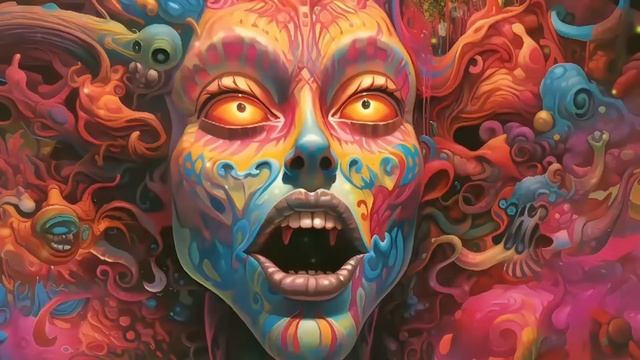 Progressive Psytrance Mix 2023 - Trance Music Psychedelic Vampire