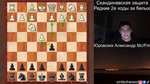 Скандинавская Защита Редкие 2е ходы за белых - Обзор
