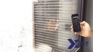 Управление электроприводом окна с выключателя и мобильного приложения Xiot в KNX инсталляции