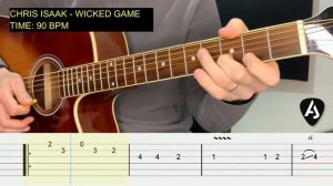 WICKED GAME - играем интро с табами