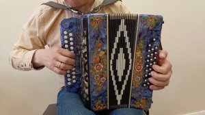 Русского разбор наигрыша на гармони хромке