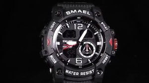 SMAEL SL-8007 Dual Display Watch
