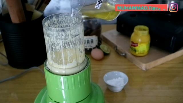 Membuat Mayonaise dirumah dengan Blender by Chef Tirta