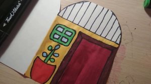 Бумажный домик для уточек лалафанфан!💐😆💜 #papercraft #уточкалалафанфан #lalafanfan