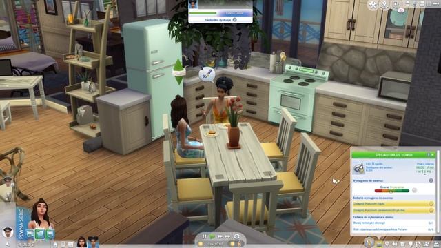 The Sims 4 | 🌴 Wyspiarskie Życie #16 -Awans i grill🌴