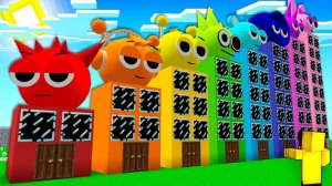 ВЫЖИВАНИЕ ВНУТРИ ВСЕХ НЕБОСКРЕБ ОТЕЛЬ ПОРТАЛ СПРУНКИ В МАЙНКРАФТ!