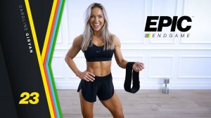 Caroline Girvan - GAINFUL Glutes and Core Workout - Dumbbells | EPIC Endgame Day 23