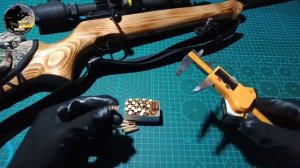Unboxing Armscor 22lr 40gr subsonic solid point.   review / measuring using digital caliper
