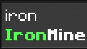 Играем с Мишей в Майнкрафт, на сервере IRONMINE