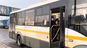 Автобус ПАЗ-320415-04 ”Vector Next” следует по маршруту 509 ”ст. Пушкино - м. Медведково”