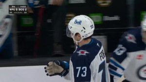 Jets' Parker Ford Scores In NHL Debut Against Childhood Team