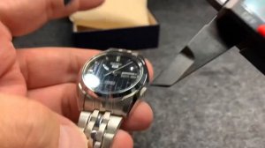 Seiko SNK361K1 Automatic, Day-Date, Textured Black Dial - Or Rolex?