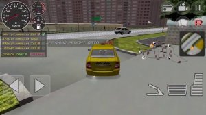 Симулятор такси 3D, еду за пассажирами на калине, как я управлял калиной