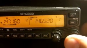 Kenwood TM-V71 - How to select 1 receiver only