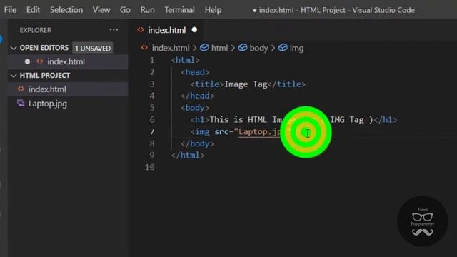 Image Tag in HTML | Tutorial in Tamil | Tamil Programmer