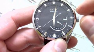 Часы Seiko SRN045P2 - видео обзор от PresidentWatches.Ru