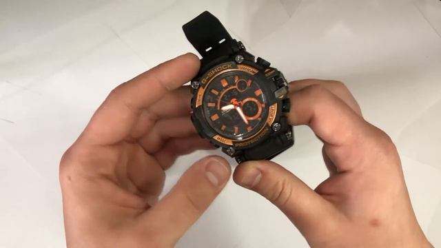 Відео огляд Годинник наручний G-SHOCK GW-3500. Колір помаранчевий