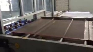 Шелкотрафаретная печать на листе металла - автомат