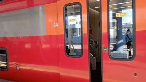 Двухэтажный поезд Аэроэкспресс ЭШ2-002