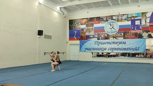 ЖП 1сп р-д, Воробьева Полина - Морозова Валерия, ДК Маш-ль, Комбинированное упражнение
