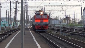 Ст. Вязьма, смена локомотива ч.3