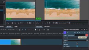 How to Mask a Shape or Video into another video in Kdenlive 21.08.1