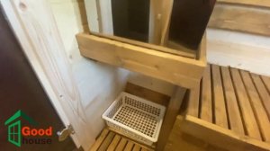 Обзор баня бочка квадро 4,5 метра