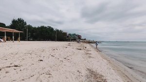 Море Бердянск 26 мая 2024г  Третий пляж в 14 часов
