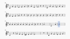 Вальс расставания. Я.Френкель - К.Ваншенкин. Из к/ф "Женщины". Ноты для сопрано саксофона.