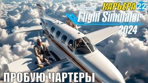 Microsoft Flight Simulator 2024  - Пробую чартеры