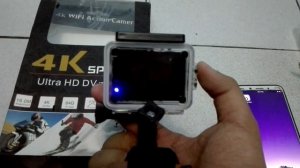 4k sports ultra hd dv cam / 4k wifi unboxing , review