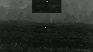 Discovered a wild wolf, still viewing with Sytong's Thermal Scope XM03-50LRF mounted onto your rifl