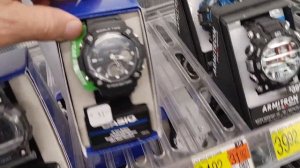 at Walmart Casio watches still on sale