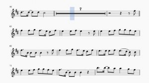 На берегу безымянной реки. В.Бутусов и Nautilus Pompilius. Для альт саксофона