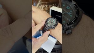 SEIKO PROSPEX TURTLE NIGHT VISION BLACK DIAL DIVER WATCH SRPK43K1