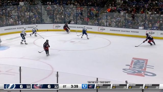 Tampa Bay Lightning at Columbus Blue Jackets | FULL Overtime Highlights - November 21, 2024