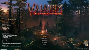 Valheim. Плыву в степи к други игрокам. Серв 24/7