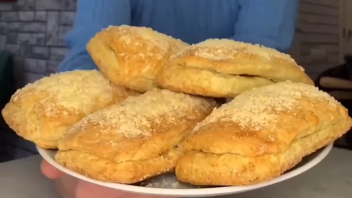 "Полоски" с повидлом из детства...🥐☕😋