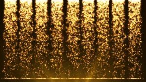 golden water raining loop golden waterfall Loop video