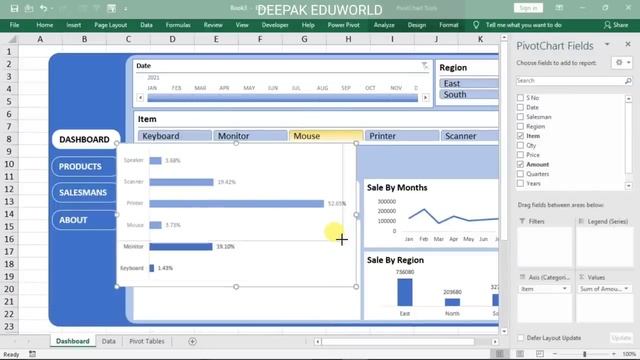 How to Build MODERN Interactive Dashboard in Excel (Hindi) ｜ Excel Dashboard ｜ Dashboard in Excel смотреть онлайн