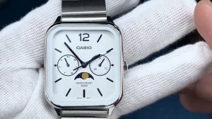 Bóc hộp Casio Moon Phase MTP-M305D-7AVDF | Quang Lâm