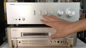 DENON AVP-5000 pre-amp สุดยอด ปรีแอมป์รุ่น TOP vs Yamaha A-S300 อินทิเกรตแอมป์ Integrated Amplifier